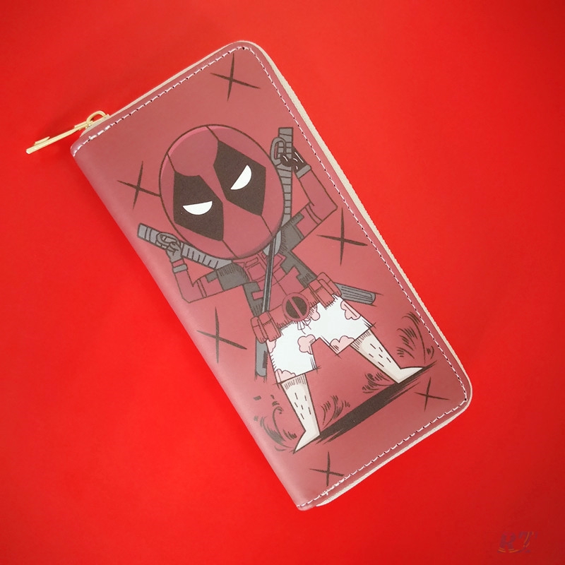 ✨ Ready Stock ✨ ❀ Marvel Ví ❀ Deadpool Wade Winston Wilson PU Wallet Purse Fashion Wallet