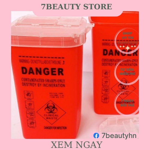 Hộp đựng Kim và đồ dùng sau khi xăm