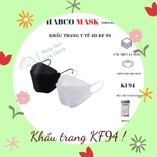 Khẩu trang kf94 4 lớp habco mask kháng khuẩn - ảnh sản phẩm 1