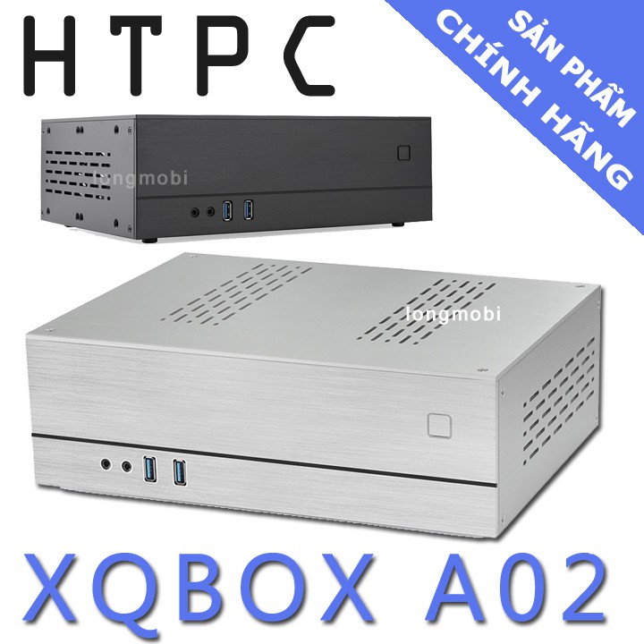 XQBOX A02 - Vỏ Máy Tính HTPC, Music Server Cao Cấp