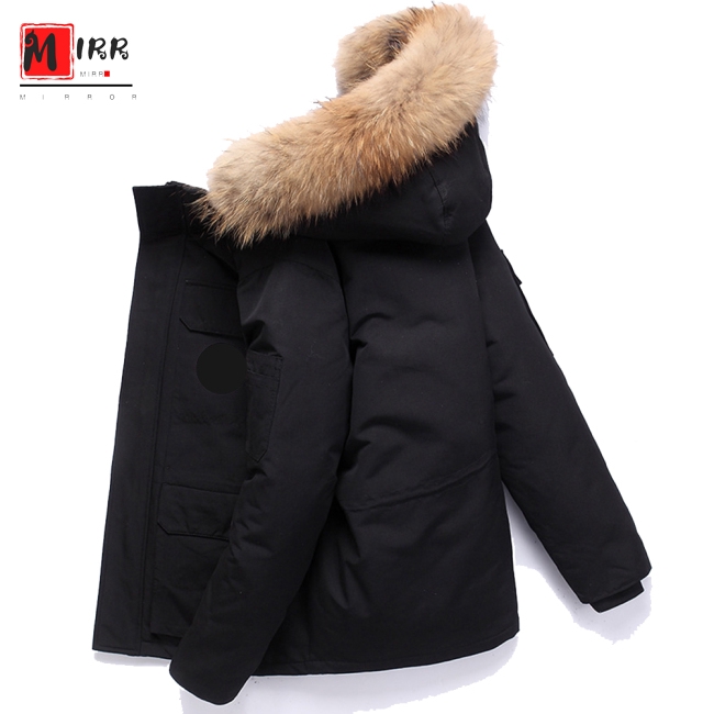 Áo Khoác Cotton Dày Cổ Lông Nhiều Túi Phối Mũ Trùm Có Thể Tháo Rời Giúp Giữ Ấm Cho Nam Vào Mùa Đông | BigBuy360 - bigbuy360.vn