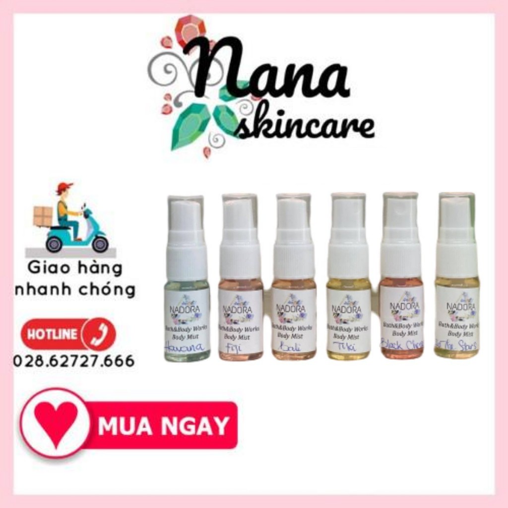 [TRIAL SIZE - Link 1] Xịt Thơm Toàn Thân Bath And Body Works Body Mist 10ml | BigBuy360 - bigbuy360.vn