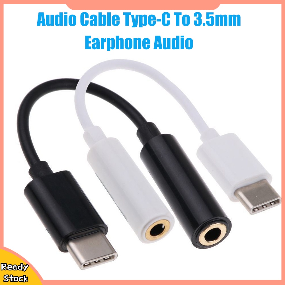 Đầu cáp chuyển đổi âm thanh tai nghe Hua type-c sang 3.5mm dành cho Xiaomi 8se 6x