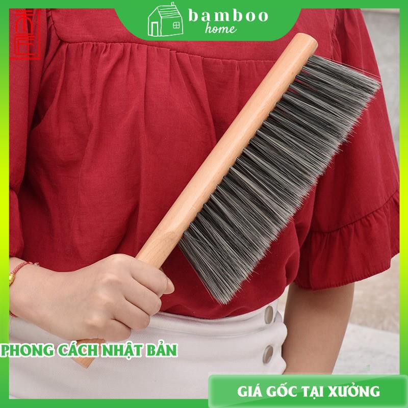 Bàn chải đa năng cầm tay đánh giầy phủi vải - The Bamboo