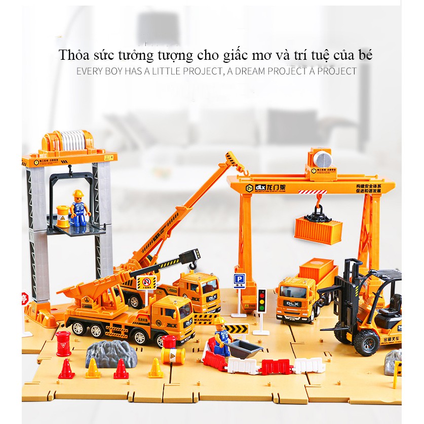 Tuyển tập bộ đồ chơi mô hình cho bé gồm nhiều xe và chi tiết sắc sảo ( nhựa PVC an toàn cho người sử dụng) có hộp đựng – – top1shop
