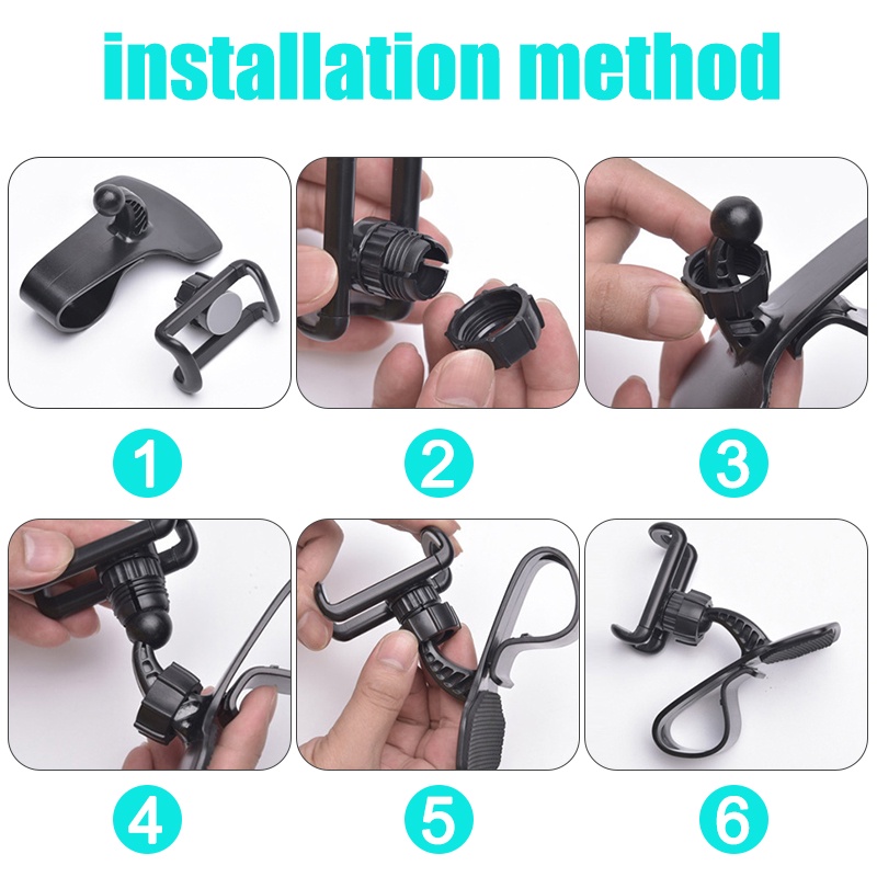 Car Phone Holder for Car Air Vent Mount Cell Phone Support For 4.7-6.5 Inch for Samsung Metal Gravity Phone Holder