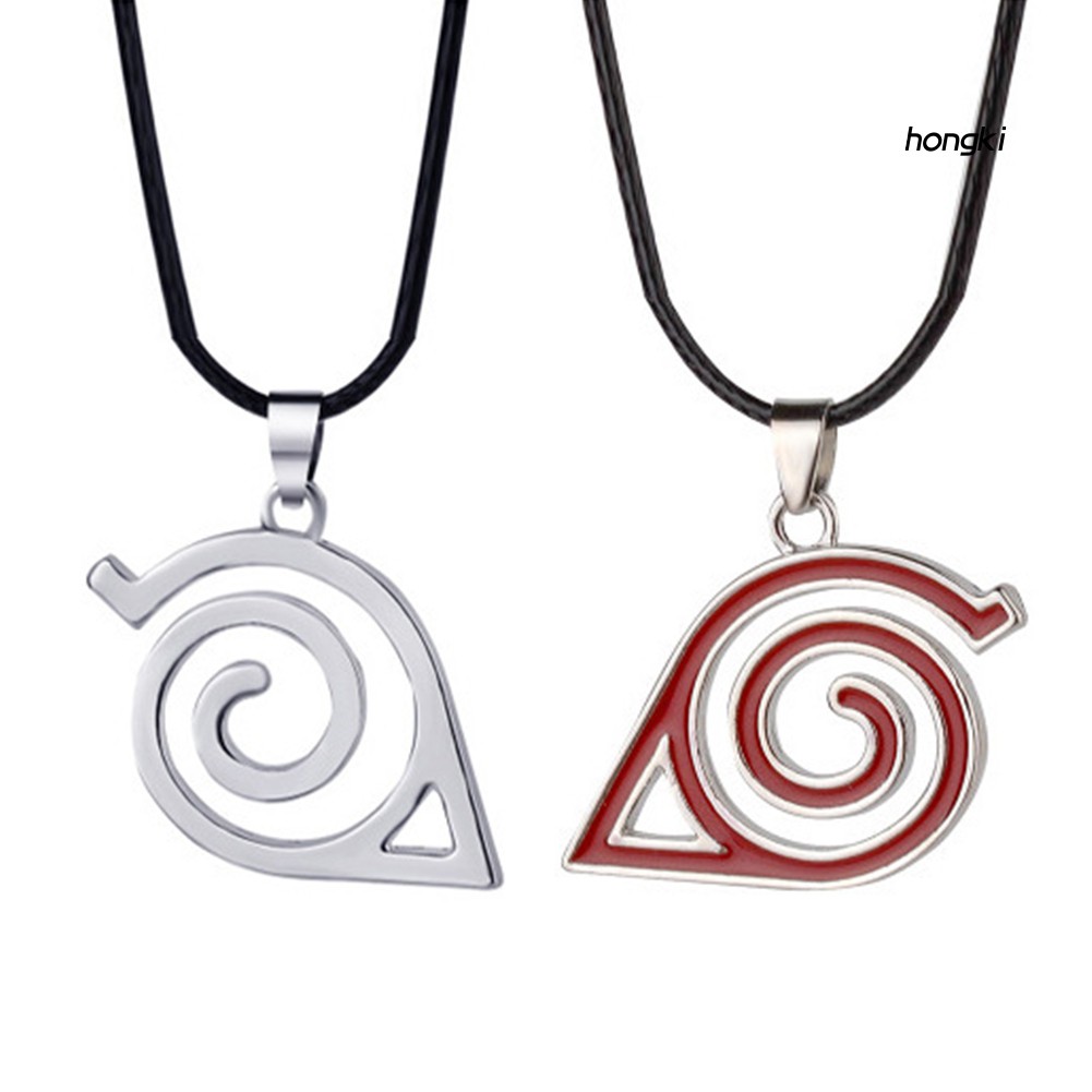 NARUTO Dây Chuyền Mặt Logo Phim Hoạt Hình Naruto
