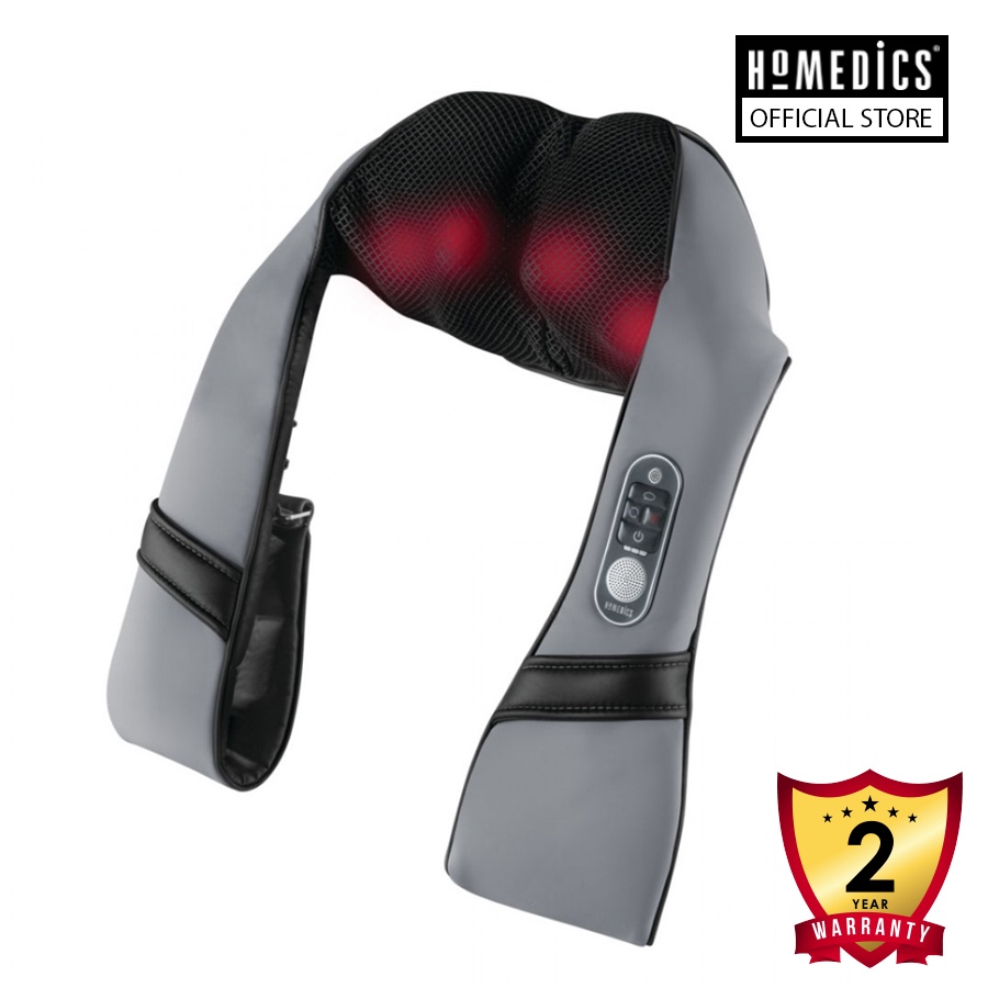 Đai massage vai cổ gáy shiatsu pin sạc điều khiển giọng nói HoMedics NMS-675H