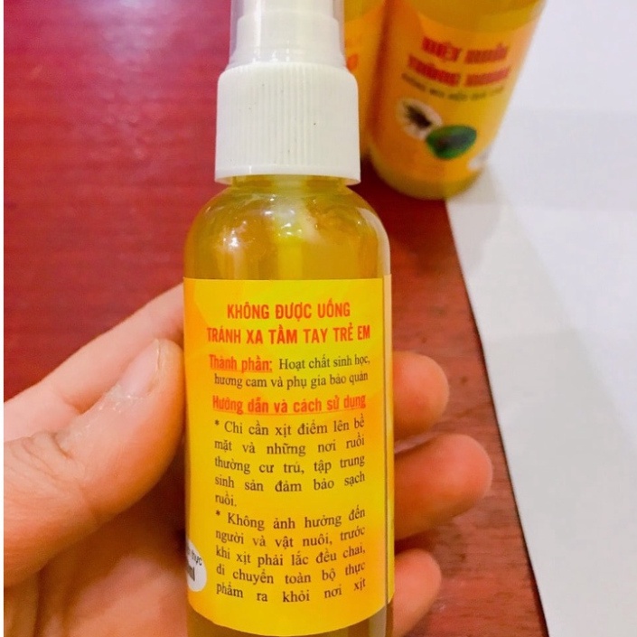 Xịt Ruồi Sinh Học Hiệu Quả Cao 60ml