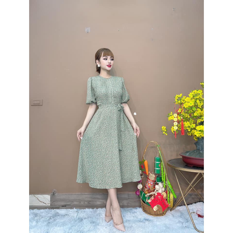 [Mã SKAMA06 giảm 8% tối đa 50K đơn 250K] Monoco- Váy hoa xếp ly ngực- 8329 | BigBuy360 - bigbuy360.vn