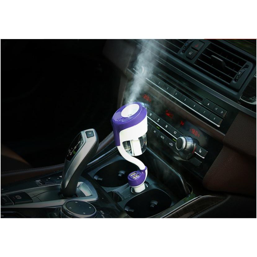 Máy xông tinh dầu phun sương mùi thơm cho xe hơi Nanum Car II, không còn nỗi sợ mùi xe, say xe [GIẢM GIÁ CỰC SỐC]