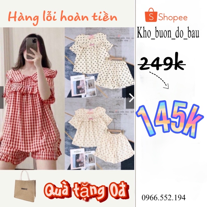 BỘ BẦU CAO CẤP SIÊU XINH❤️CHẤT THÔ MỀM HÀN QUỐC SIÊU MÁT SIÊU MỀM❤️BỘ SAU SINH LỬNG FREE SIZE 43~70KG BBH07 tkutrang