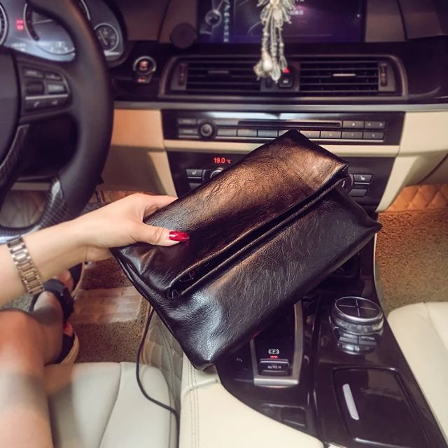 TÚI CLUTCH CẦM TAY NAM NỮ DA UNISEX