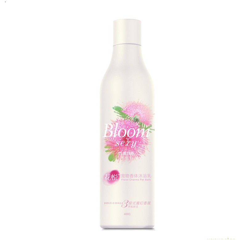 Sữa Tắm Thảo Dược Hoa Quýt Cho Chó Mèo Bloom Sexy Joyce &amp; Dolls 400ml