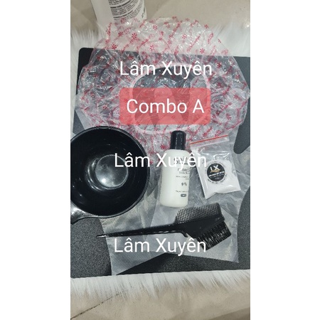 Bộ Tẩy Tóc Cá Nhân Lâm Xuyên [Combo] nhuộm nâng tông sáng màu tóc, nâng nền colagen mini tại nhà tiện lợi🤗Siêu tiết kiệm