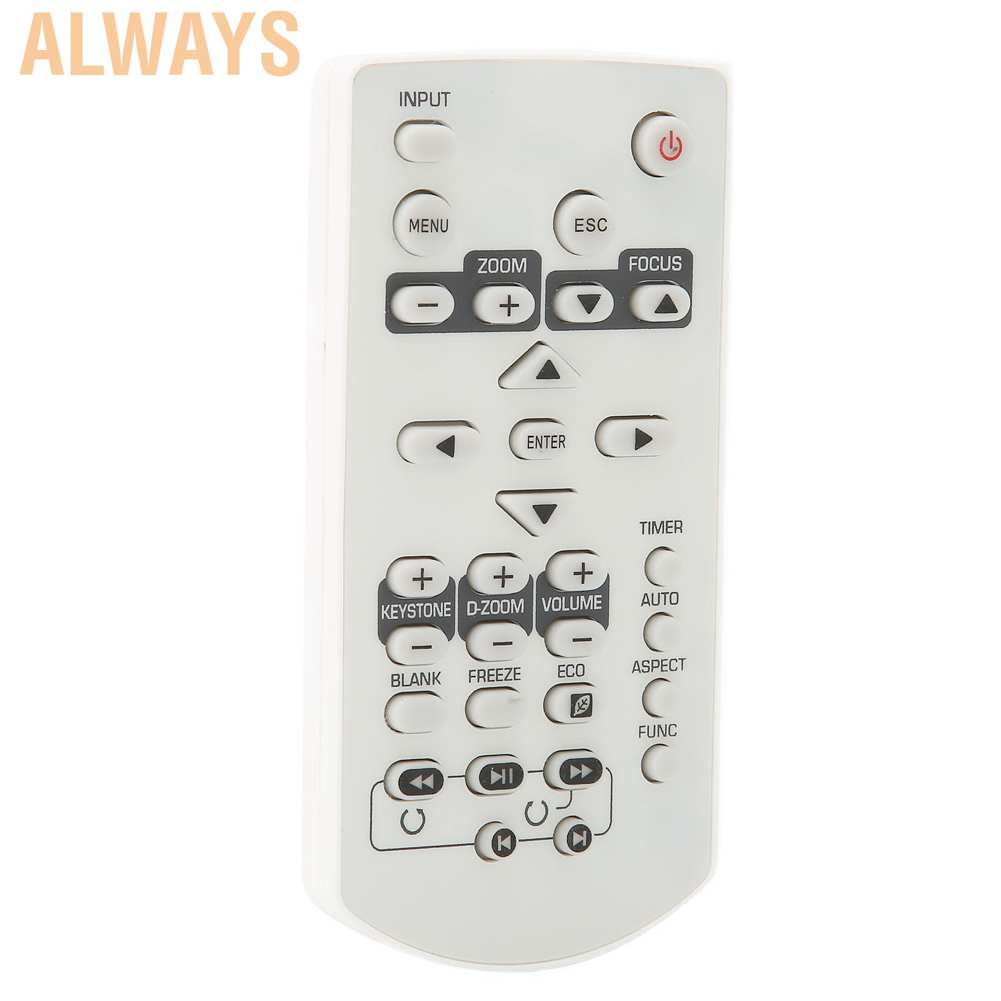 Điều khiển từ xa 130 thay thế cho máy chiếu CASIO XJ‐A142 XJ‐A147 XJ‐A242 XJ‐A247