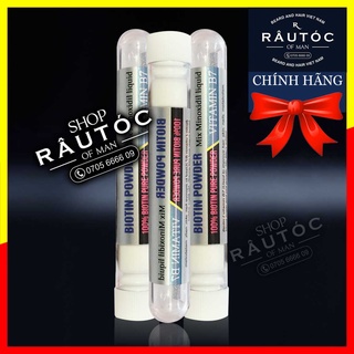 Bột Biotin 100% nguyên chất pha vào Minoxidil thúc đẩy sự tăng trưởng râu