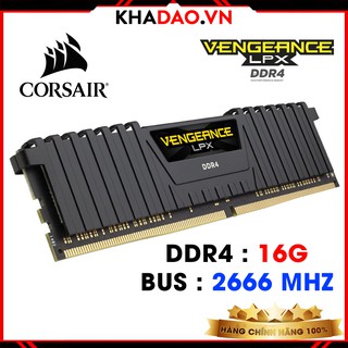 Ram pc corsair vengeance lpx 16g bus 2666mhz chính hãng
