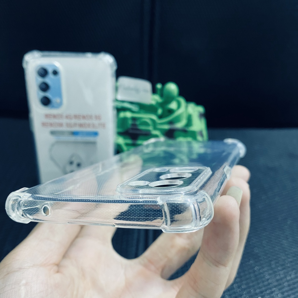 Ốp lưng chống sốc OPPO Reno 5 4G/ Reno 5G/ Reno 5 Marvel dẻo trong suốt cao cấp bo 4 góc chống va đập bảo vệ camera