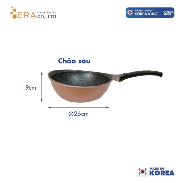 Chảo Chống Dính KoreaKing KW - 26CI (26cm)