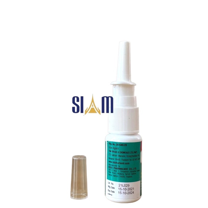 Xịt Nasol Spray 14ml Thái Lan chính hãng