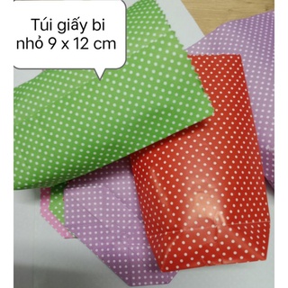 Combo 2 túi quà chấm bi nhỏ xinh 9 x 12 cm giá 2k