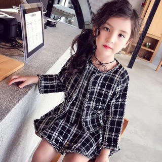 Set váy dạ đuôi cá cho bé gái