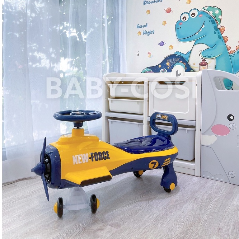 Xe lắc Máy Bay cao cấp cho bé Baby Cosi TWC04 siêu phẩm mới nhất năm 2022, có nhiều màu sắc cho bé lựa chọn Mozio store