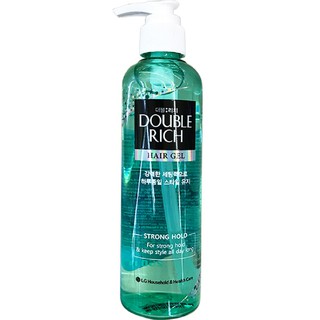 Gel tạo kiểu cho tóc uốn 250ml double rich hair gel strong hold