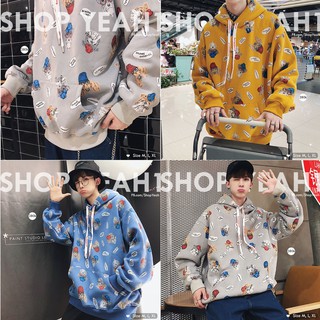 [Yeah1Shop]- Áo khoác Hoodie chó nhỏ đội nón len