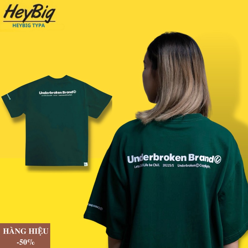 Áo Thun local brand Tay Lỡ Oversize, áo Phông under broken phom rộng Nam Nữ Unisex, Chất Liệu 100% Cotton Cao Cấp heyyou | BigBuy360 - bigbuy360.vn