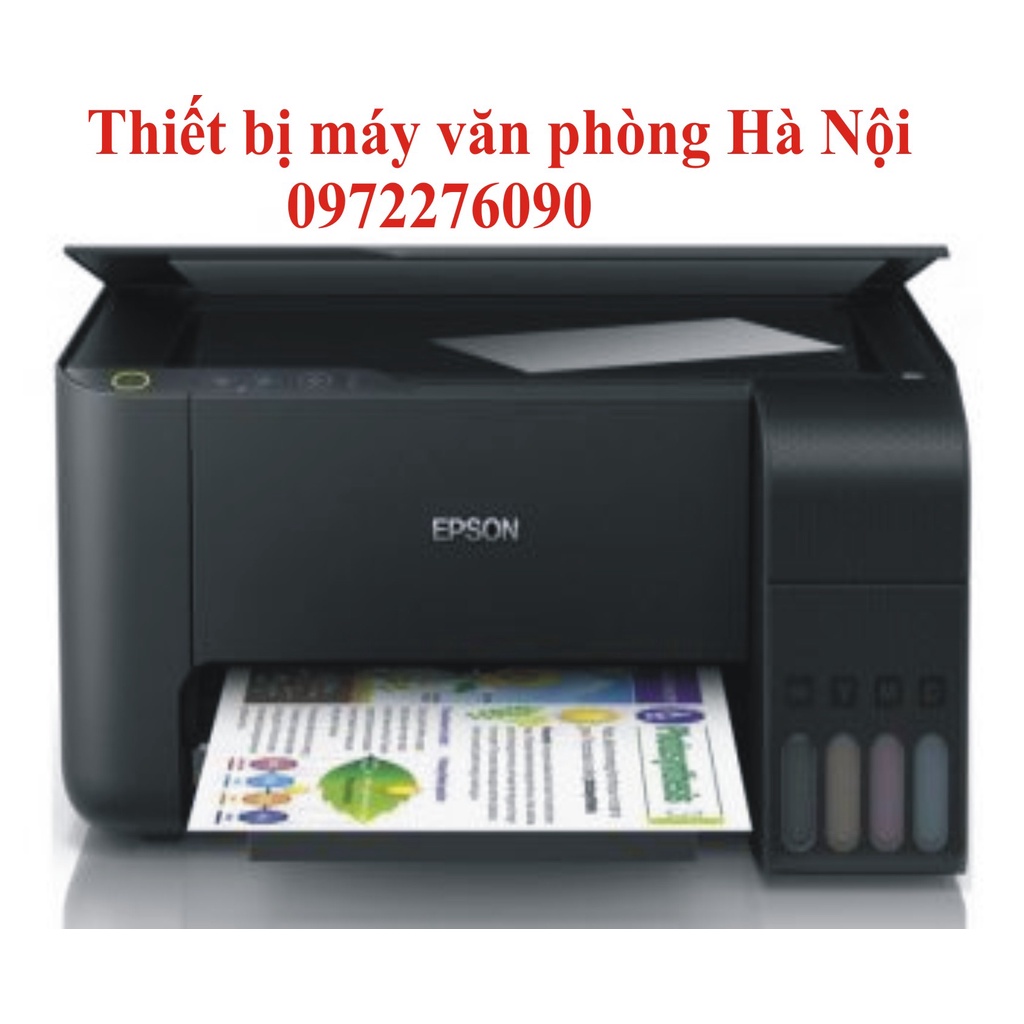 Máy in phun màu đa chức năng Epson L3210 Scan,Photo,Khổ A4