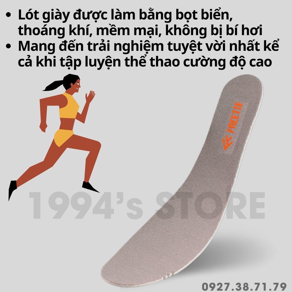 [CÓ SẴN] Giày thể thao chạy bộ Xiaomi Freetie Alphaboost cho Nam và Nữ - Giày Sneakers Xiaomi Freetie Alpha Boost