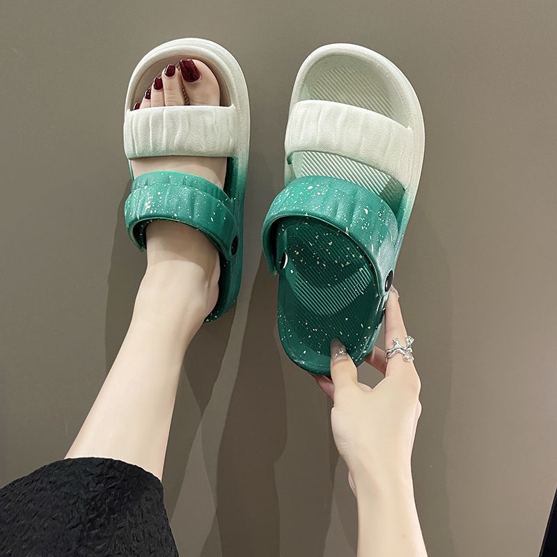 Dép Sandal Thể Thao Đế Dày Mềm Mại Chống Trượt Thoải Mái Thời Trang Mùa Hè Dành Cho Bạn Nữ