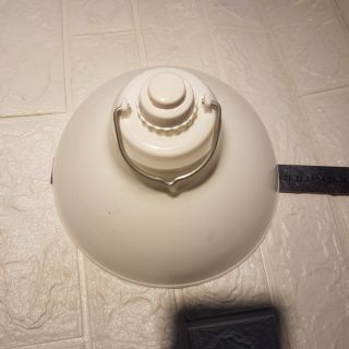 Chao đèn đường kính 20cm sẵn đui dùng trong nhà ngoài trời giúp ánh sáng tập trung ko bị lóa mắt