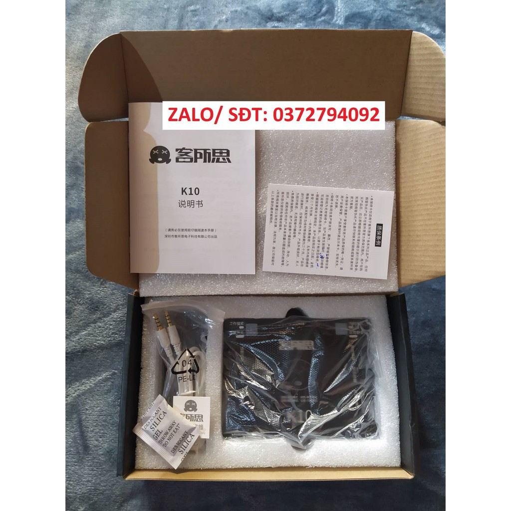 Soundcard thu âm và live stream XOX K10