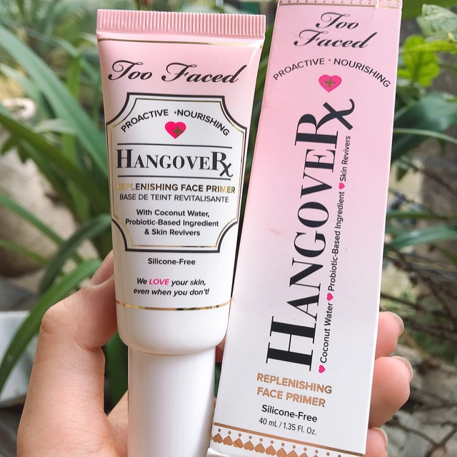Kết quả hình ảnh cho too faced hangover replenishing face primer 20 ml"