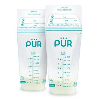 Túi trữ sữa Pur (mẫu mới hộp 40 túi)