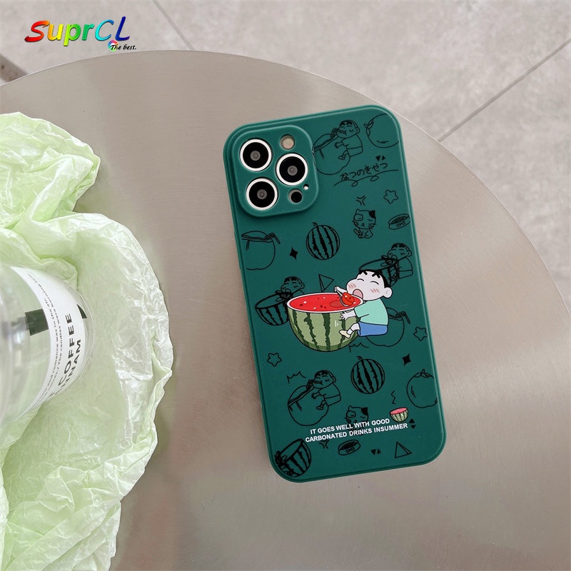 Ốp Điện Thoại Mềm Chống Sốc In Hình Hoạt Hình Dễ Thương Cho iPhone 13 Pro Max 12 11 X XS Max XR 7 8 Plus