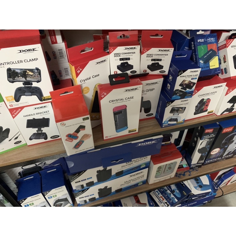 Nintendo Switch case ốp trong suốt nintendo switch hãng dobe