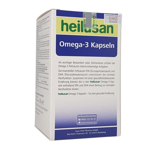 Heilusan Omega 3 - Bổ sung DHA, EPA và Vitamin giúp phát triển não bộ, tốt cho tim mạch, mắt, da