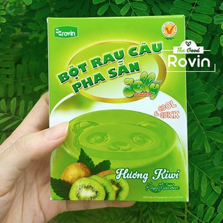 Bột Rau Câu Hương Kiwi Rovin (Hộp 60g)