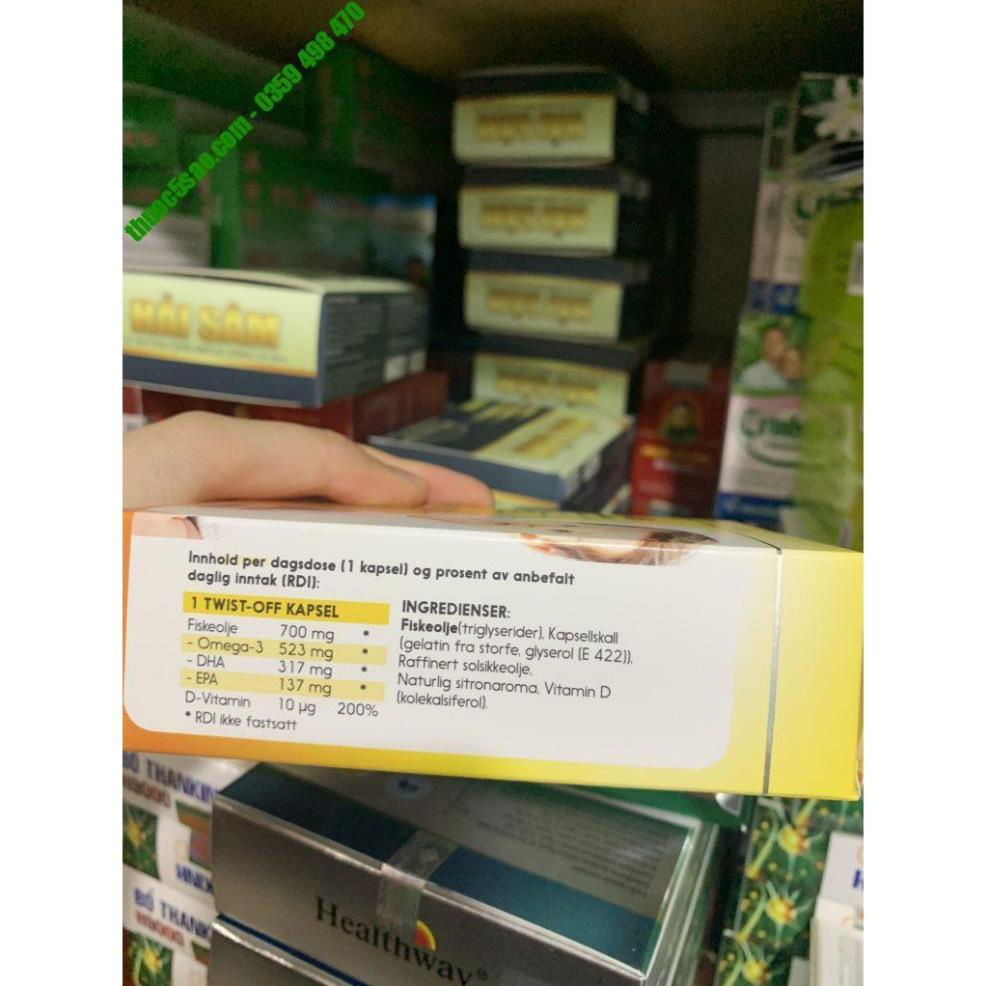 [Gía Gốc] Dầu Cá Kim Cương LifelineCare Barn - Hộp 30 Viên