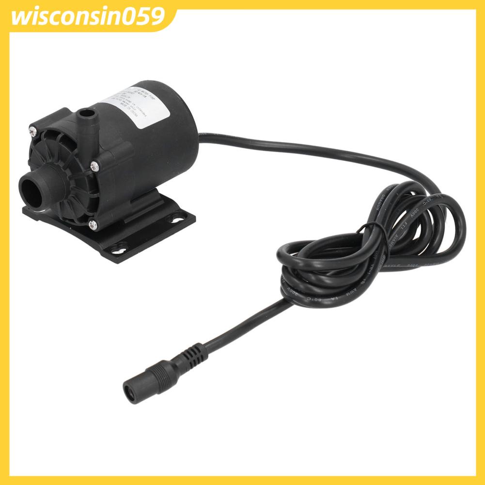 Wisconsin059 Máy bơm nước tăng áp BS ‑ 40A DC 24V Động cơ không chổi than Độ ồn thấp siêu nhỏ cho bể cá