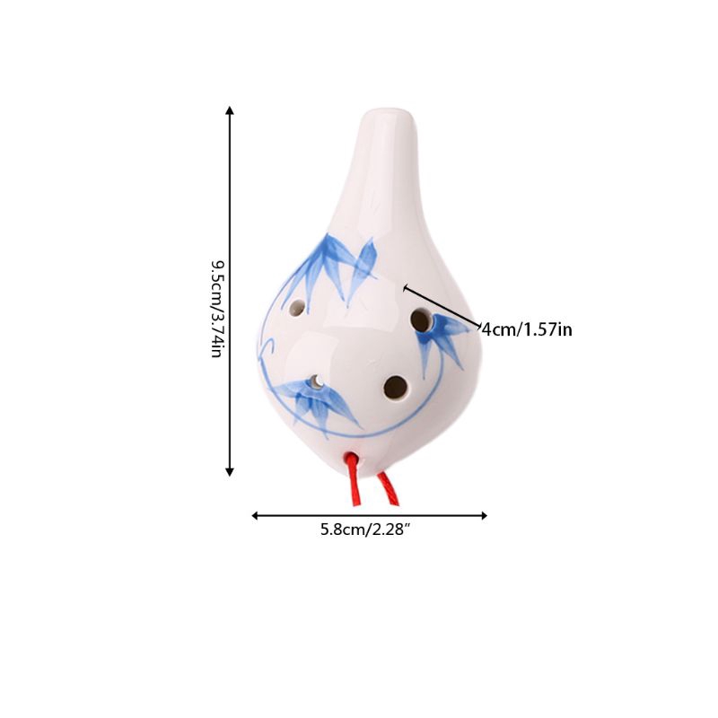 Kèn Ocarina 6 Lỗ Bằng Gốm