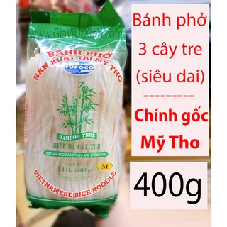Bánh phở ba cây tre 400g - bamboo tree vietnamese rice noodle