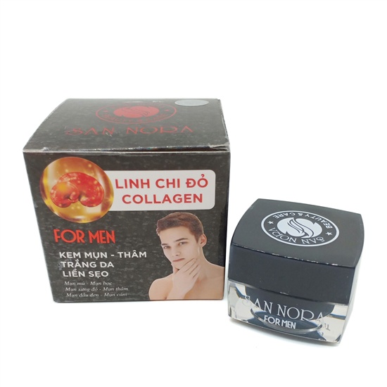 Kem mụn - Thâm - Trắng da - Liền sẹo San Nora 20g (Dành cho Nam)