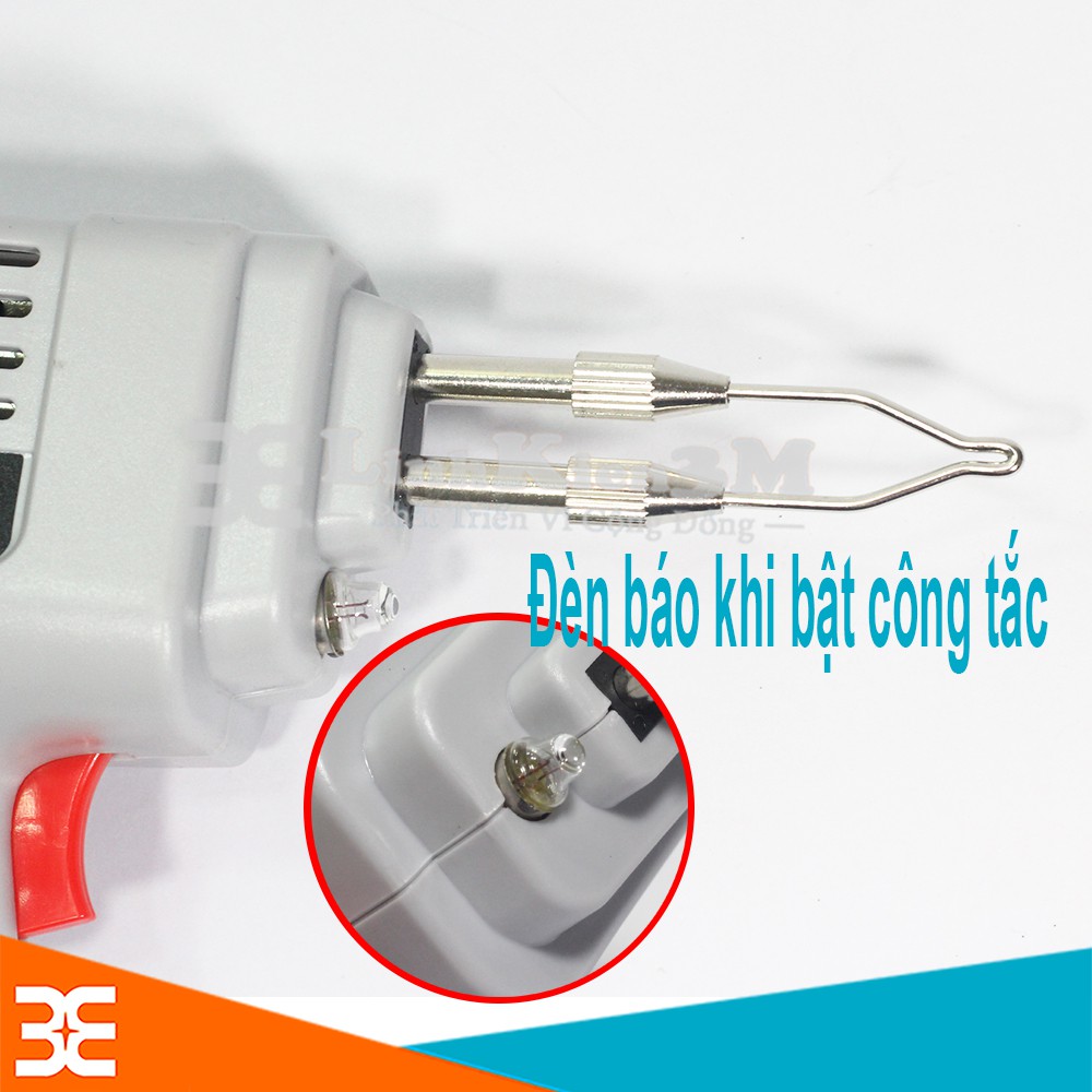 [Tp.HCM] Mỏ Hàn Xung JOUST MAX 220V 100W Tặng 01 Cuộn Thiếc 50G, 01 Nhựa Thông Hộp