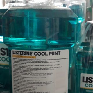 Nước súc miệng Listerine cool mint 750ml