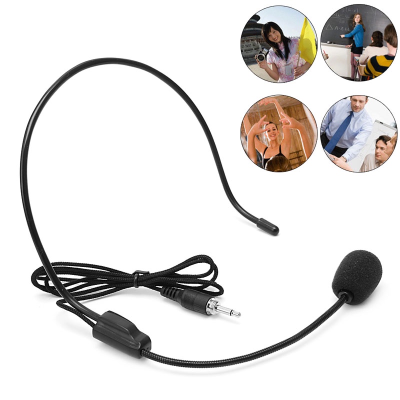 Loa Khuếch Đại Âm Thanh Micro Có Dây Thiết Kế Nhỏ Gọn Tiện Dụng